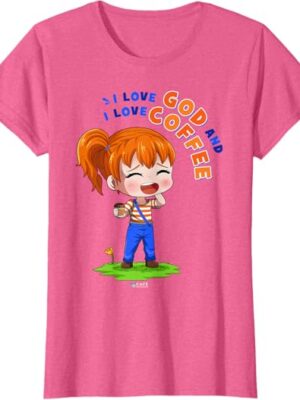 God and Coffee | Chibi T-Shirt