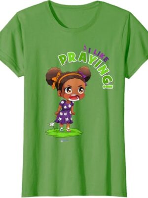 i like praying! | cute christian t shirt