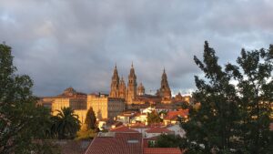 Santiago de Compostela, landscape view